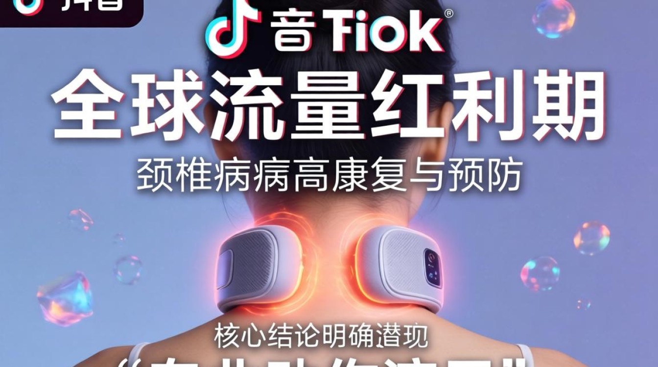 TikTok 治疗颈椎病 海外市场变现技巧