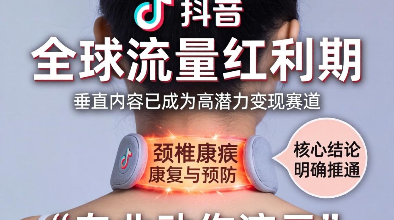 TikTok 治疗颈椎病 海外市场变现技巧