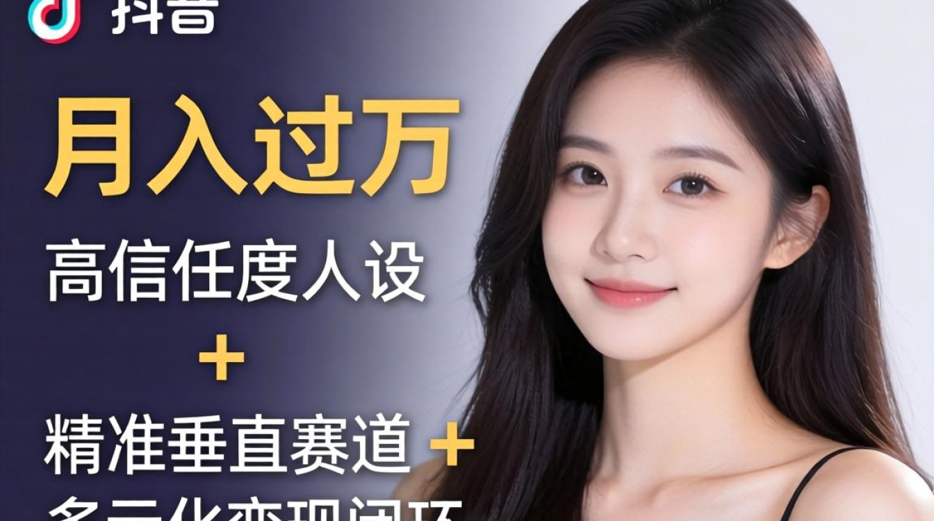 TikTok 女博主月入过万技巧