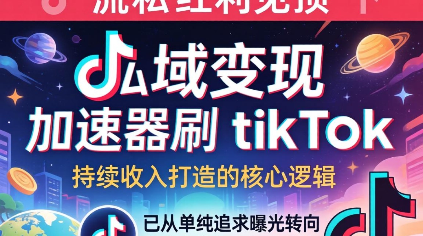 私域变现加速器如何刷 TikTok 持续收入打造