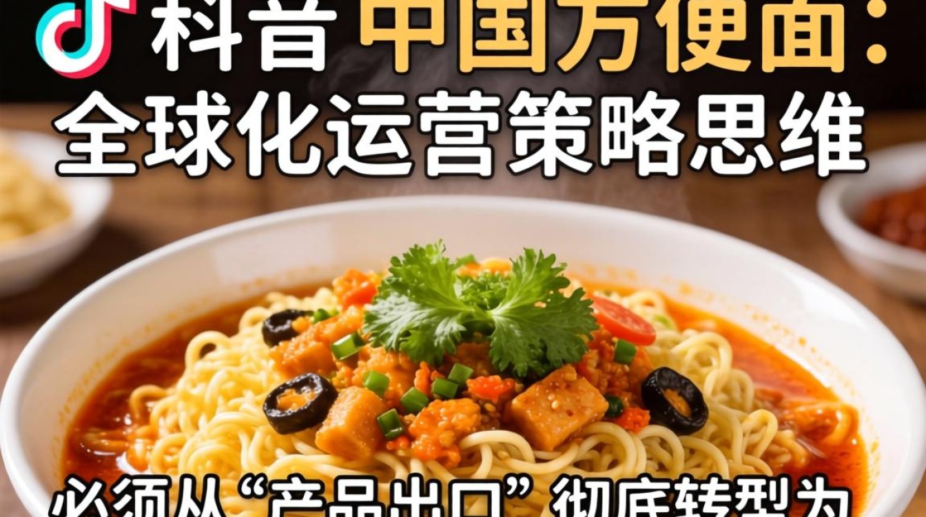 TikTok 中国方便面如何走向全球