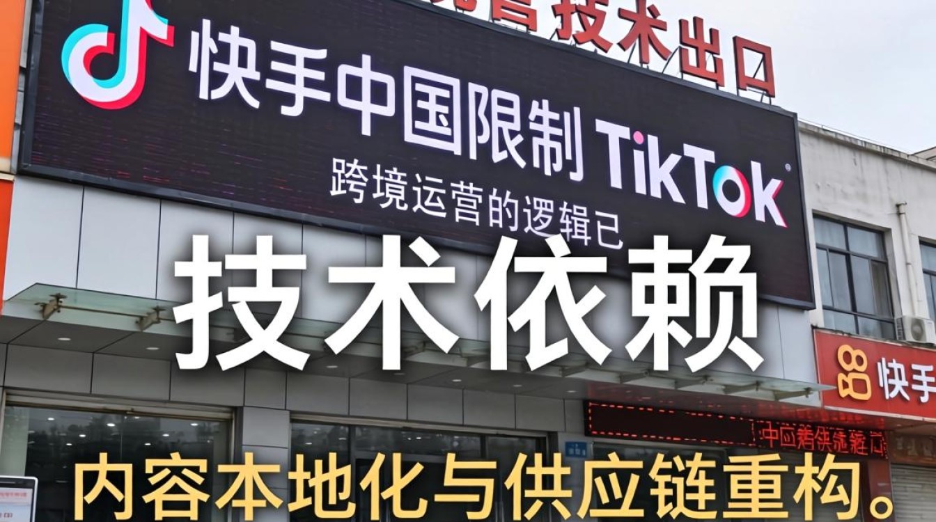 快手中国限制tiktok技术出口怎么办