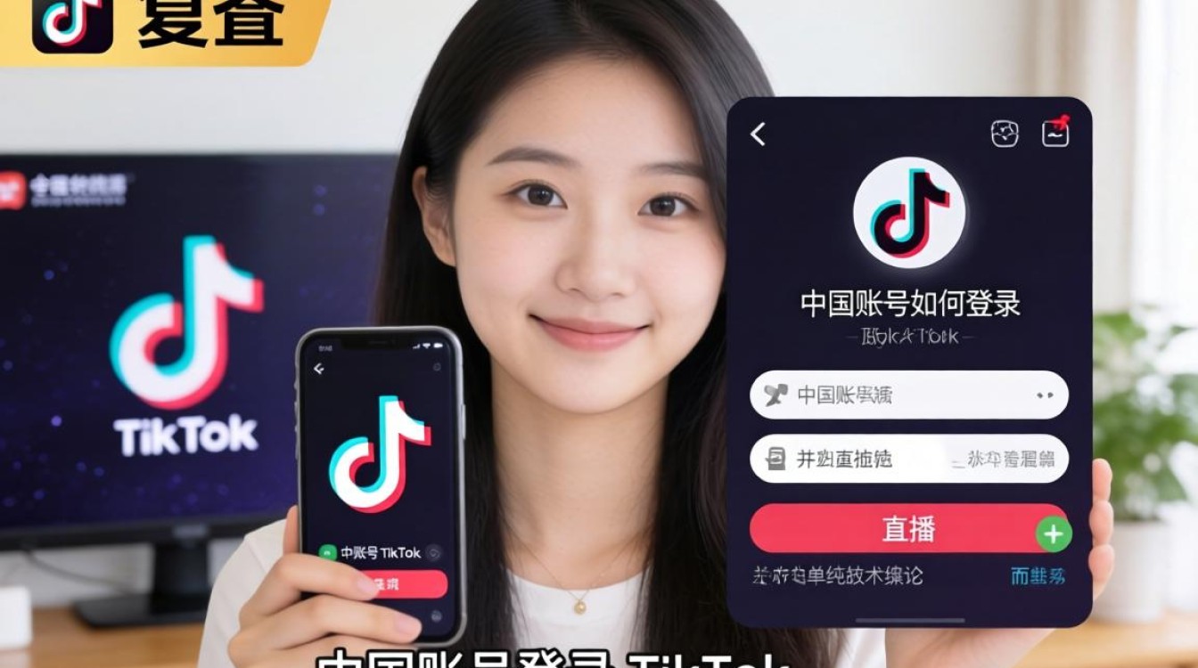 直播复盘中国账号如何登录tiktok