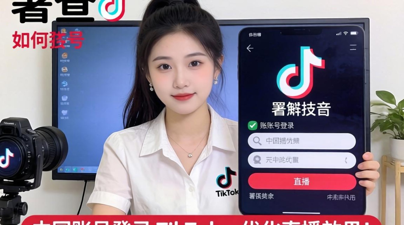直播复盘中国账号如何登录tiktok