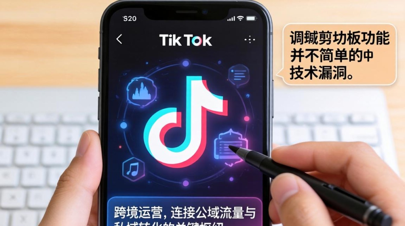 TikTok 调取剪切板 跨境运营从入门到进阶