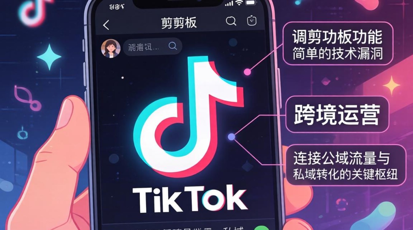 TikTok 调取剪切板 跨境运营从入门到进阶