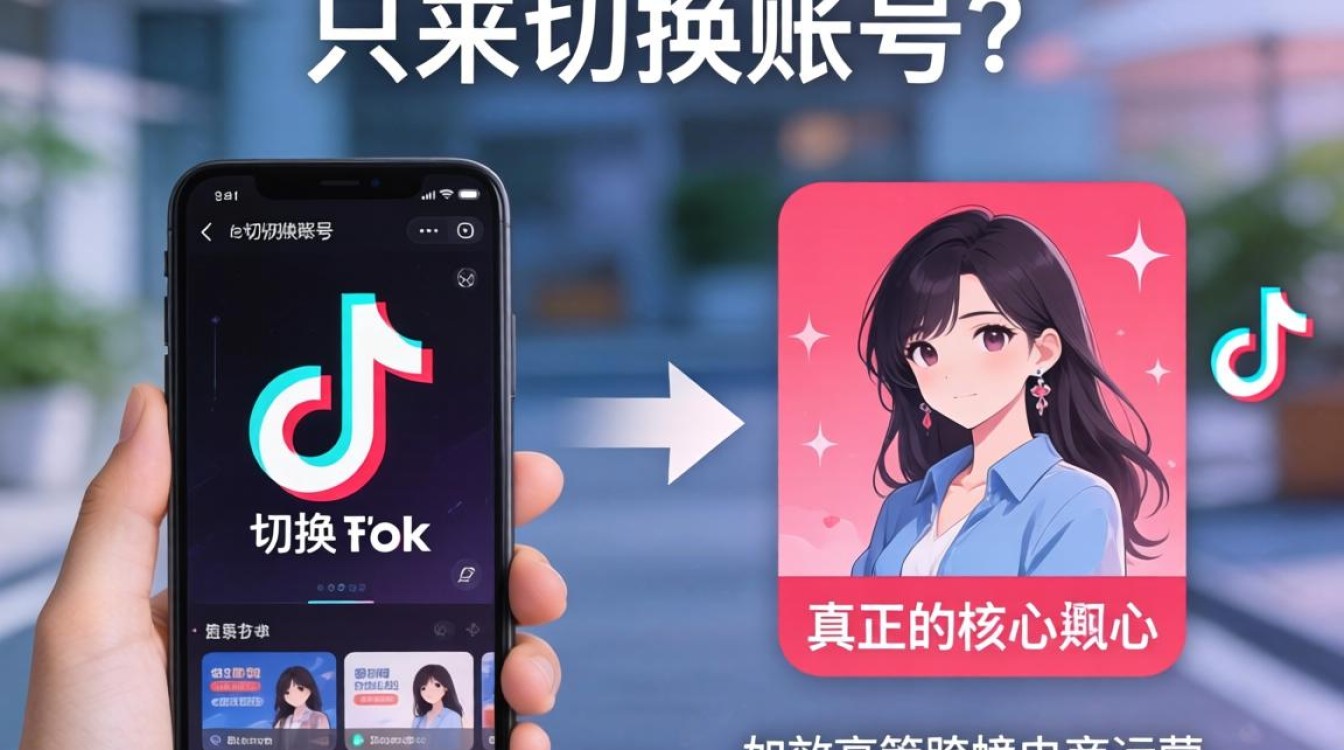 TikTok 可以切换账号吗