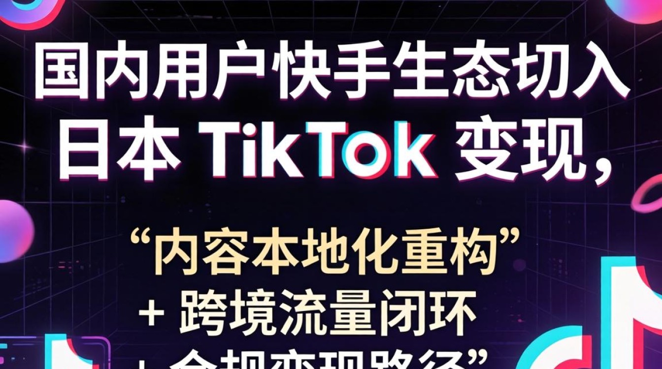 快手在国内使用日本tiktok变现方法新手必看