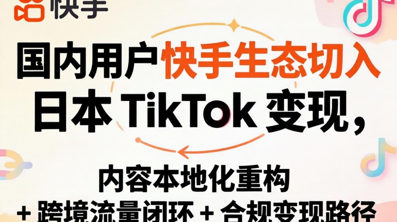 快手在国内使用日本tiktok变现方法新手必看