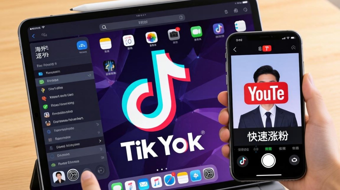 YouTube ipad 上怎么玩 tiktok