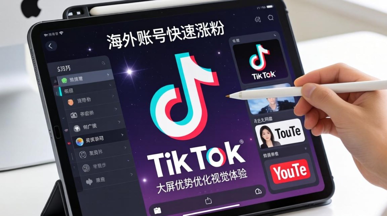 YouTube ipad 上怎么玩 tiktok
