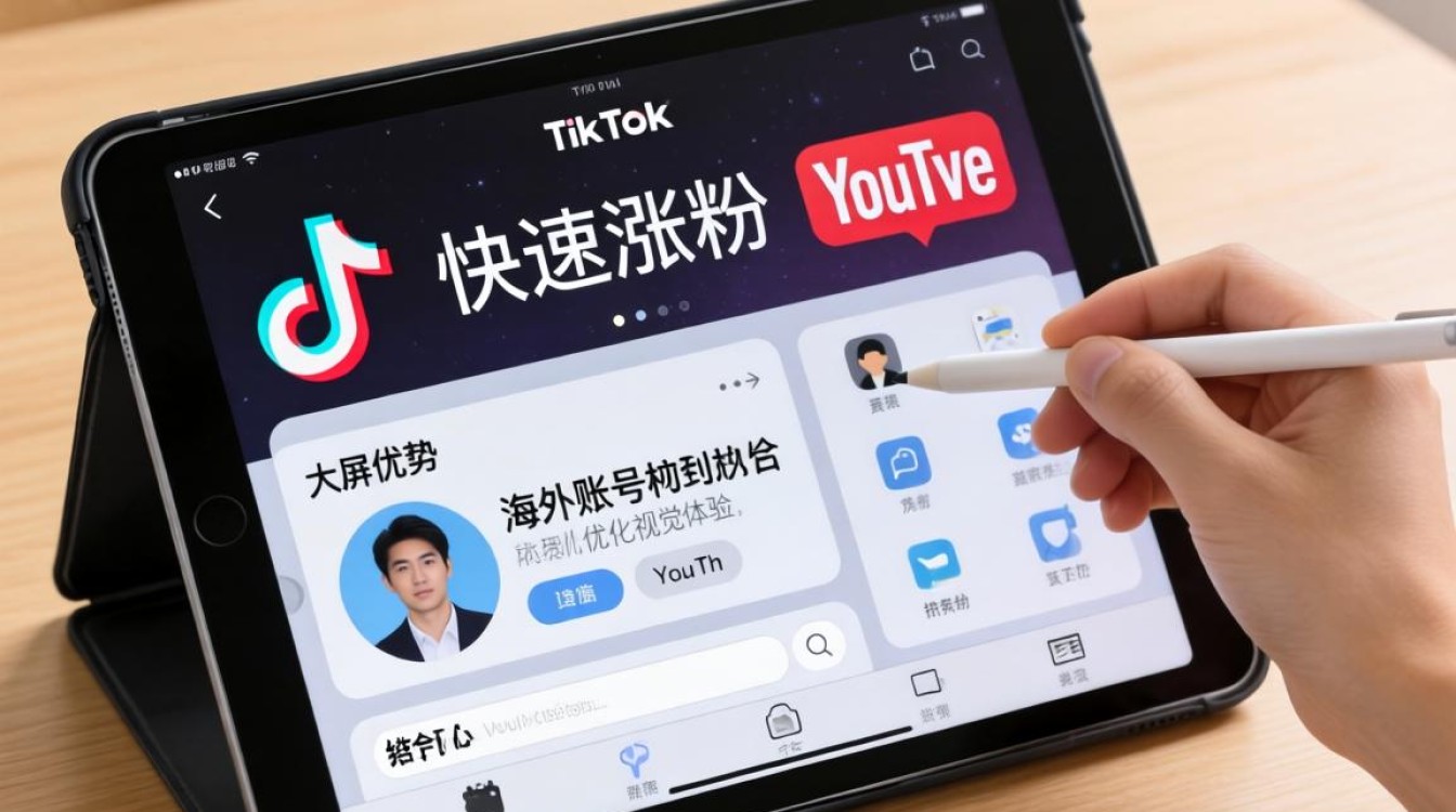 YouTube ipad 上怎么玩 tiktok
