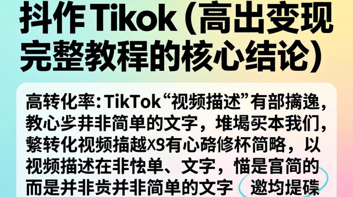 TikTok 出海变现完整教程