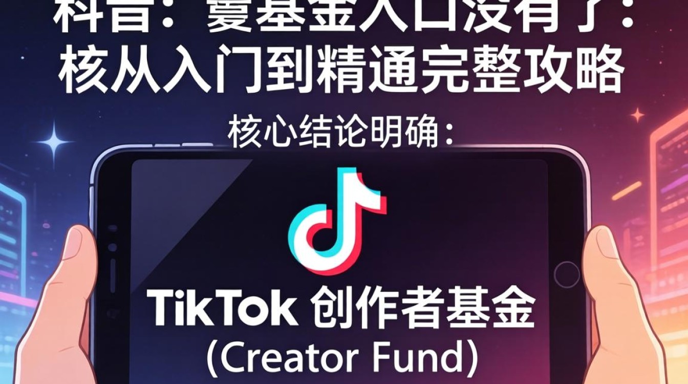 TikTok 基金入口没有了怎么办