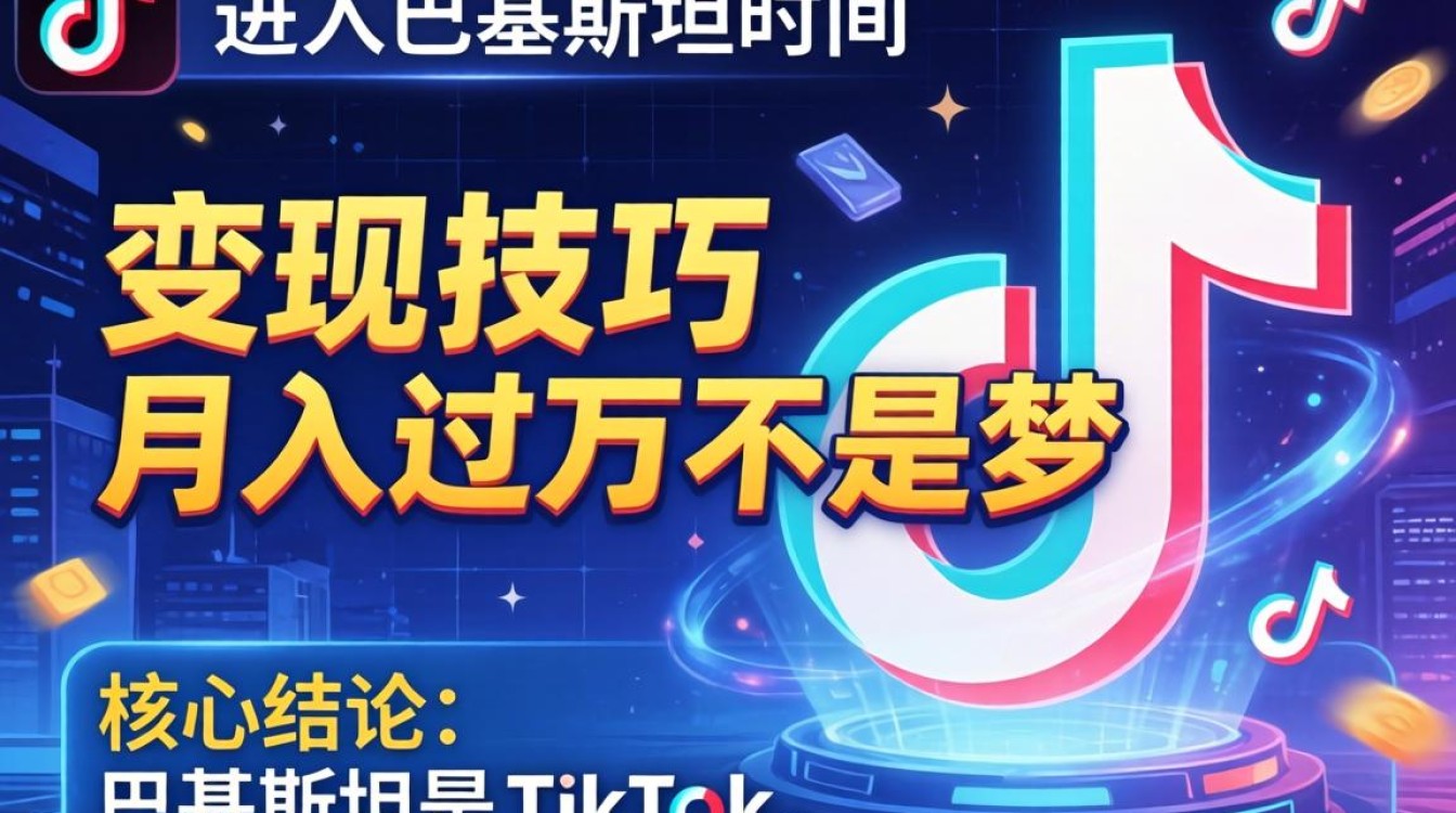 巴基斯坦 TikTok 变现技巧月入过万