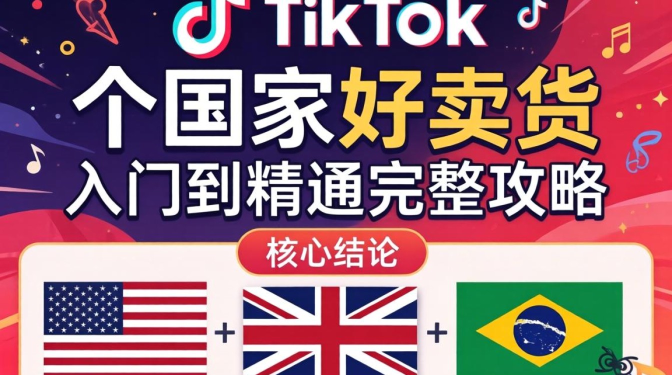 TikTok 选哪个国家卖货流量大
