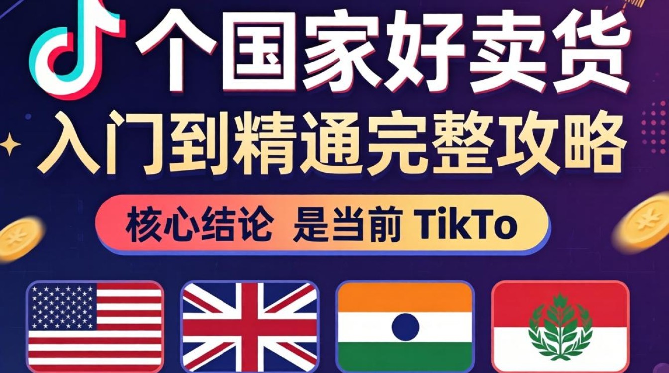 TikTok 选哪个国家卖货流量大
