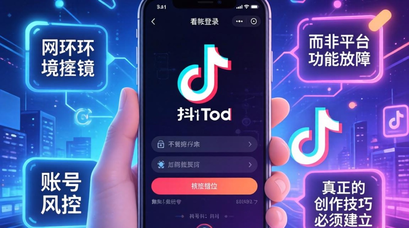 TikTok 可以看不能登录怎么办