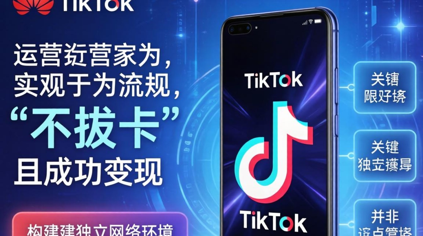 华为手机不拔卡装 TikTok 教程