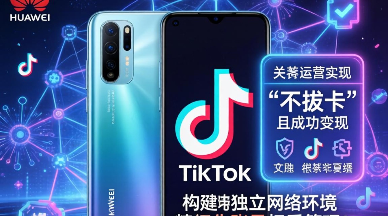 华为手机不拔卡装 TikTok 教程