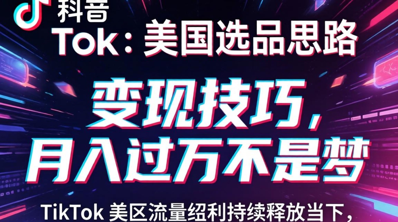 TikTok 美区选品思路变现技巧