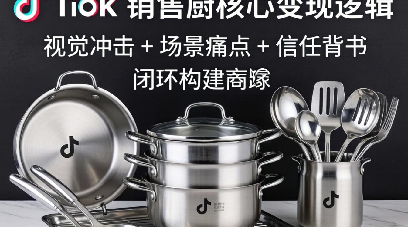 TikTok 不锈钢厨具如何变现