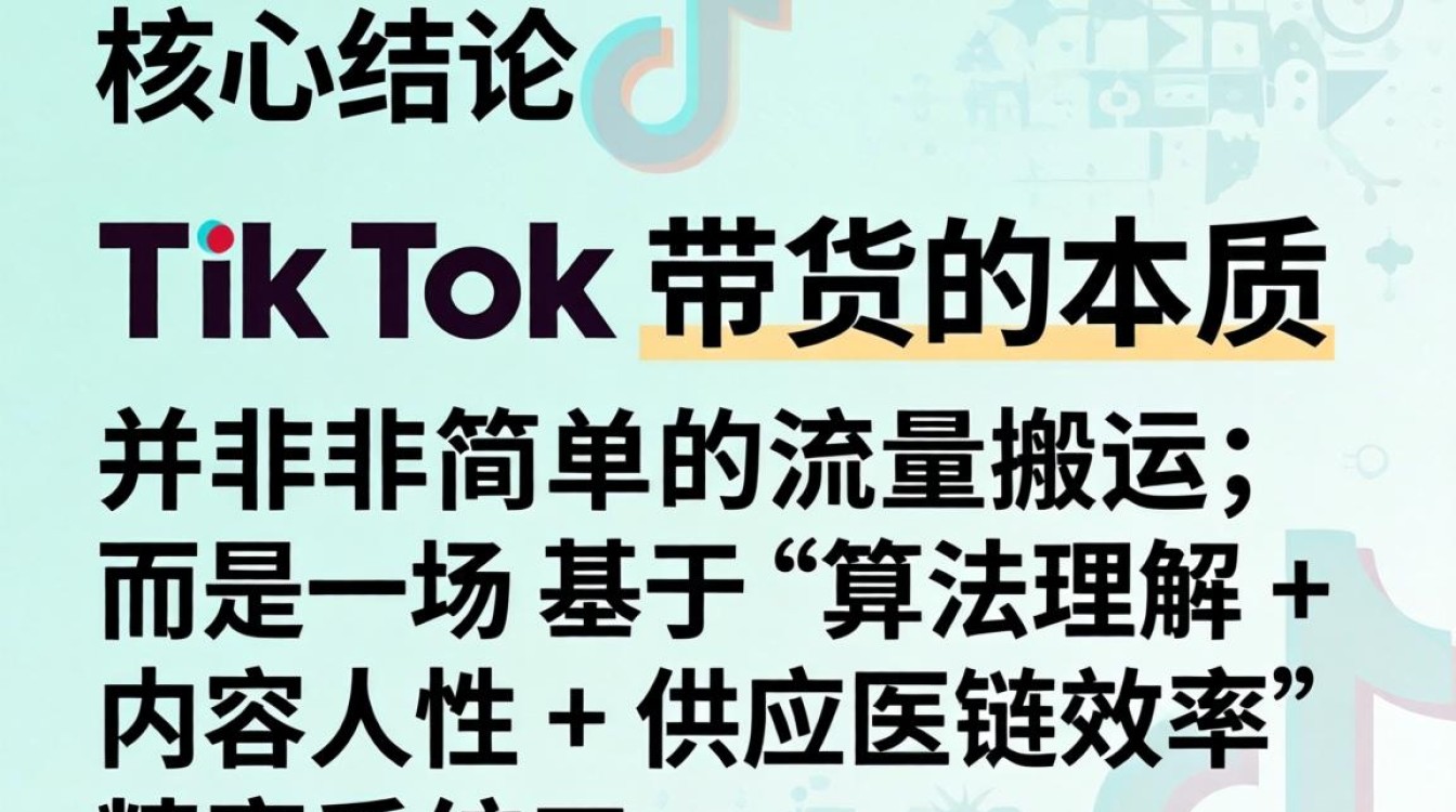 资深运营阮浠tiktok带货经验分享思维