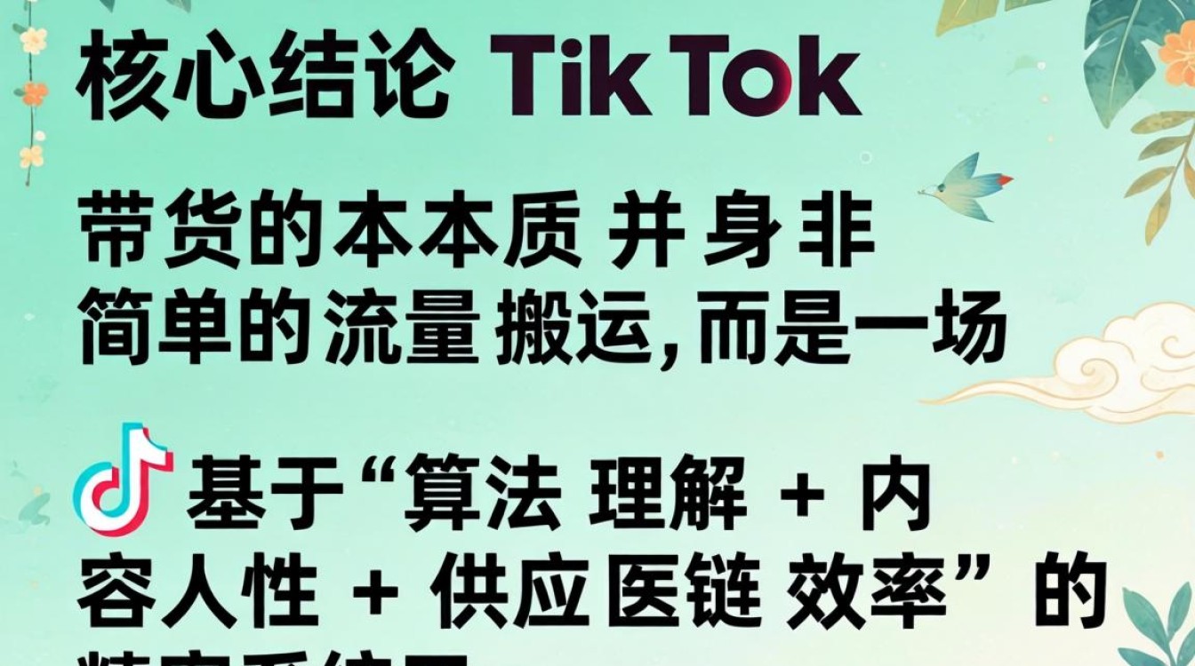 资深运营阮浠tiktok带货经验分享思维