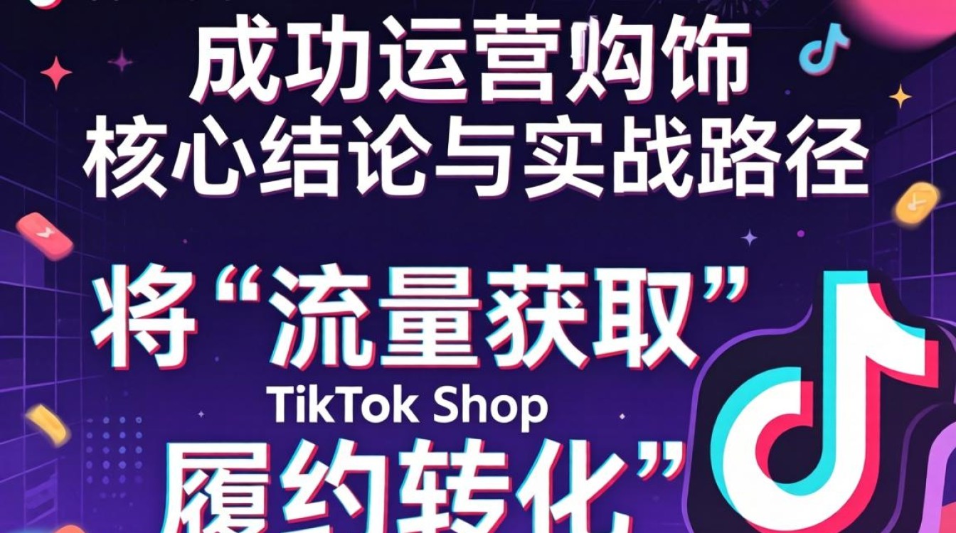 TikTok shop开店流程视频从入门到精通