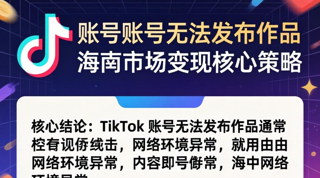 TikTok 怎么不能发作品