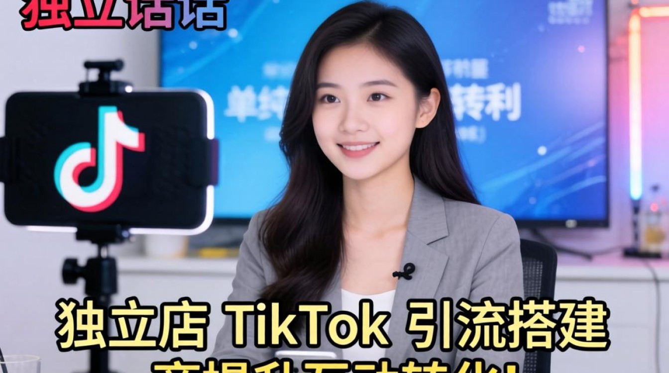 直播话术独立站 TikTok 引流搭建如何提升互动转化