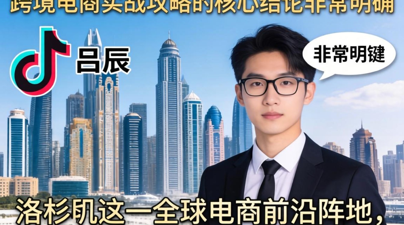 TikTok 吕辰在洛杉矶 跨境电商实战攻略