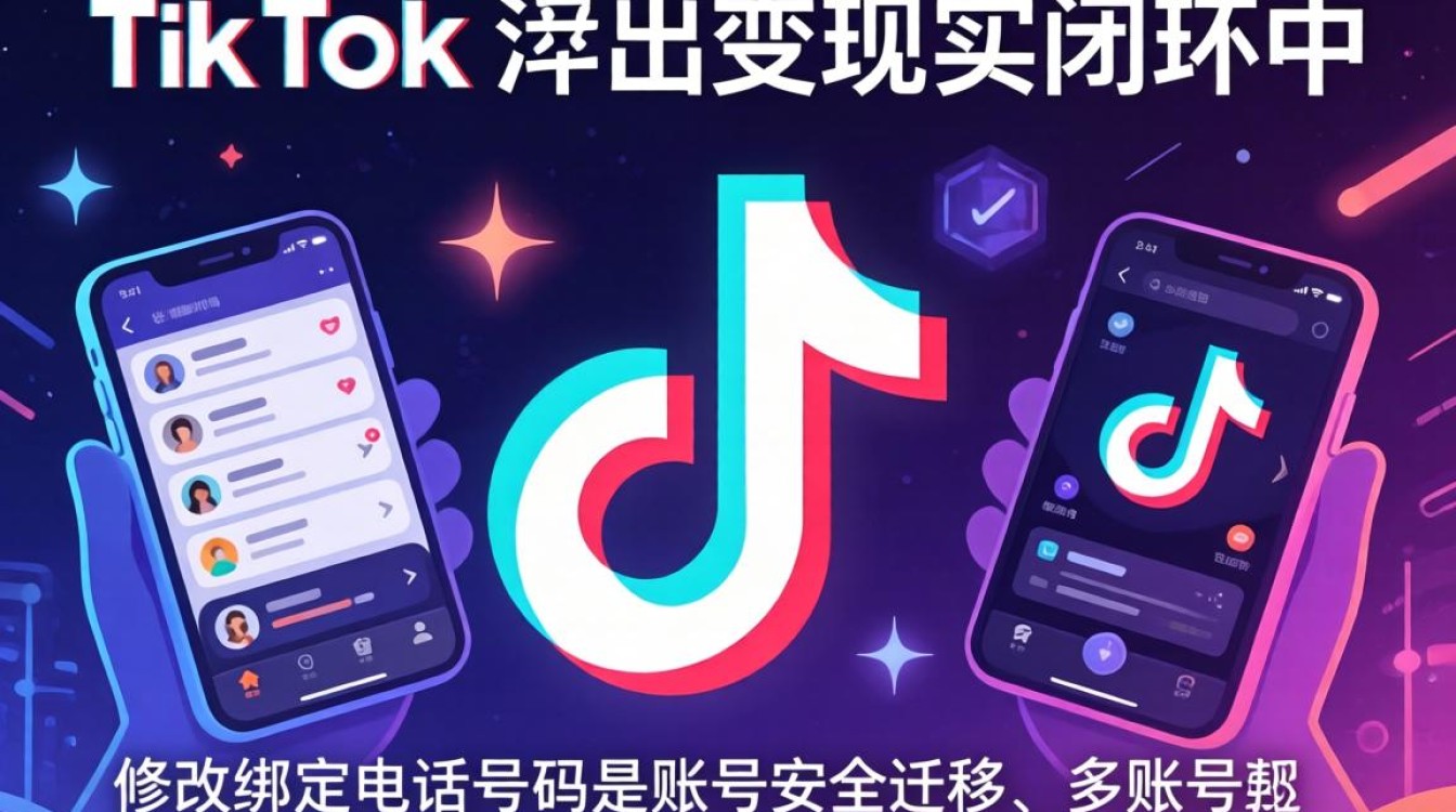 TikTok 修改电话号码怎么操作