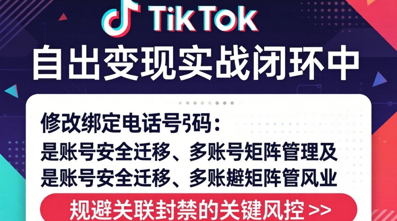 TikTok 修改电话号码怎么操作