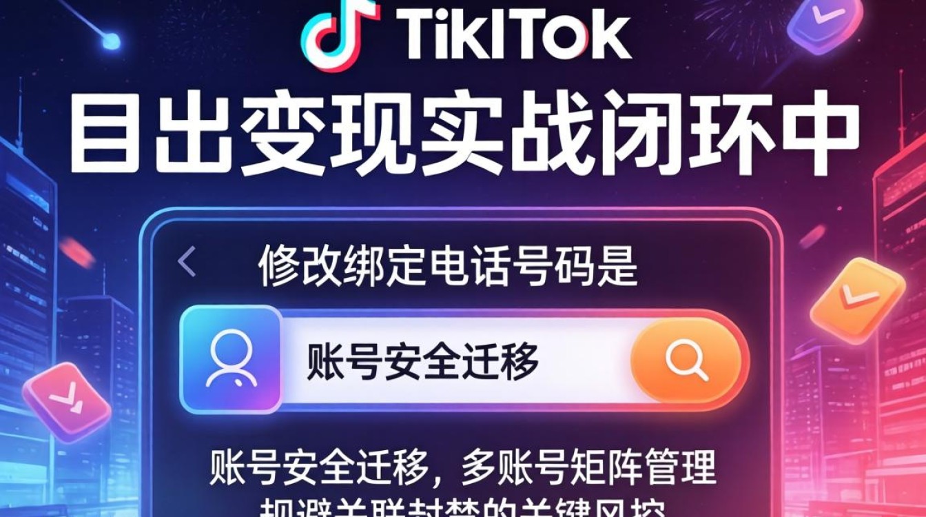 TikTok 修改电话号码怎么操作