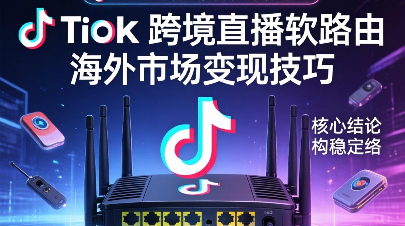 TikTok 跨境直播软路由怎么用