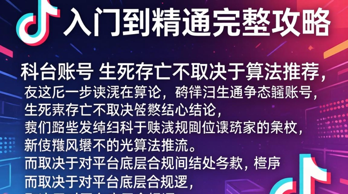 TikTok 规则和条款从入门到精通完整攻略