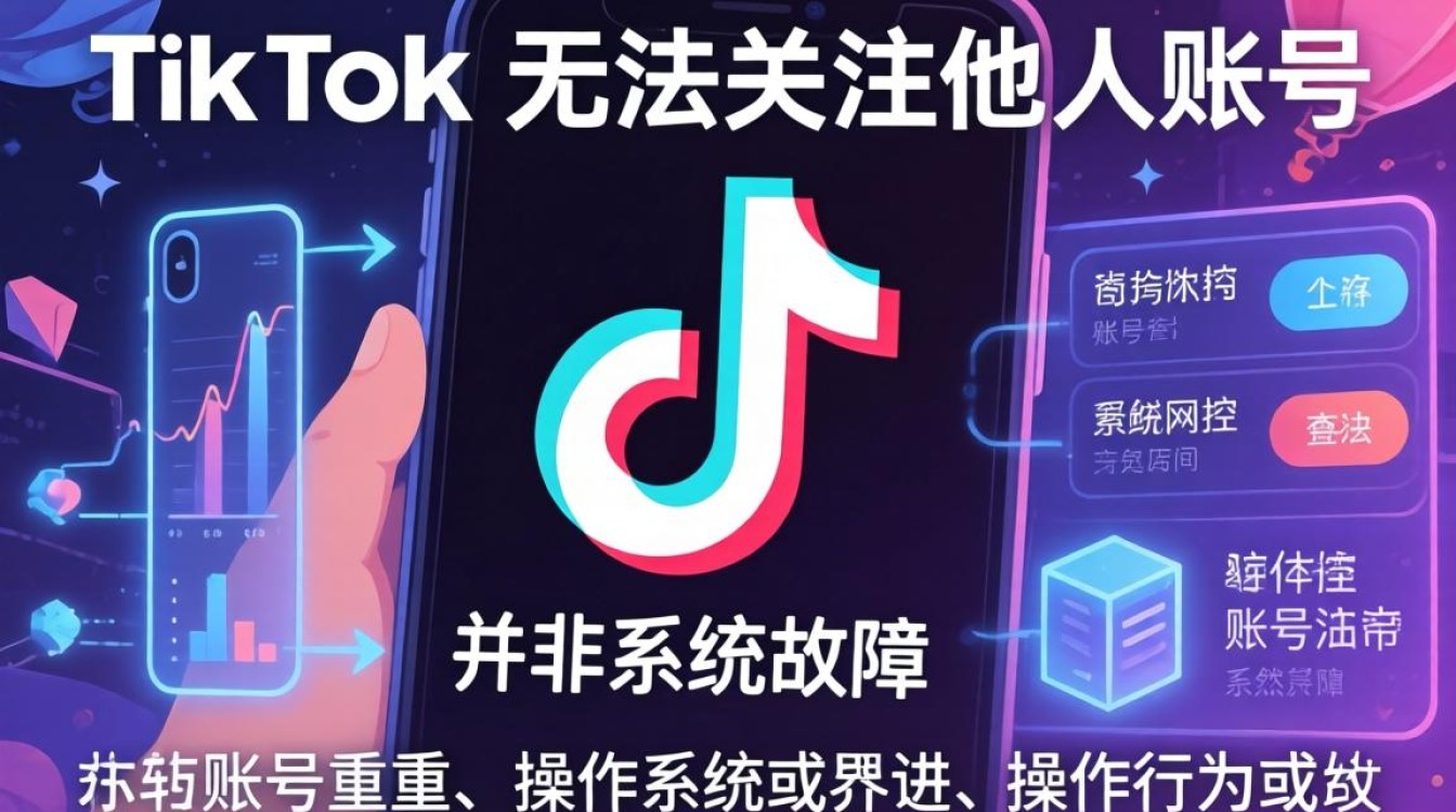 TikTok 关注不了其他账号怎么办