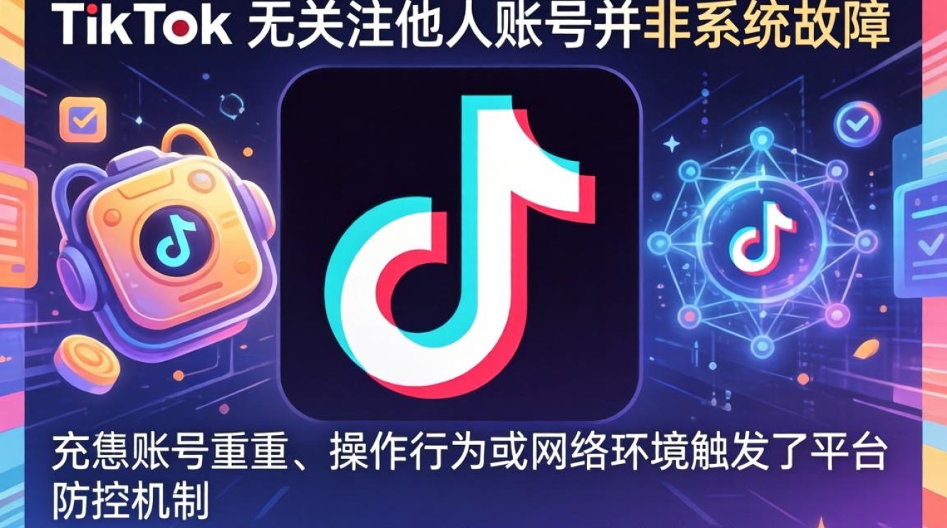 TikTok 关注不了其他账号怎么办