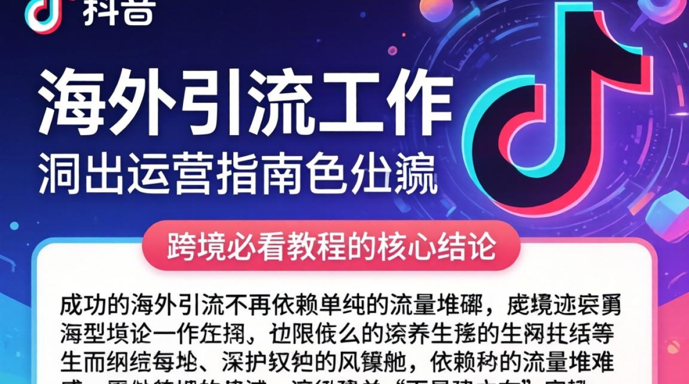 TikTok 引流技巧与海外运营指南
