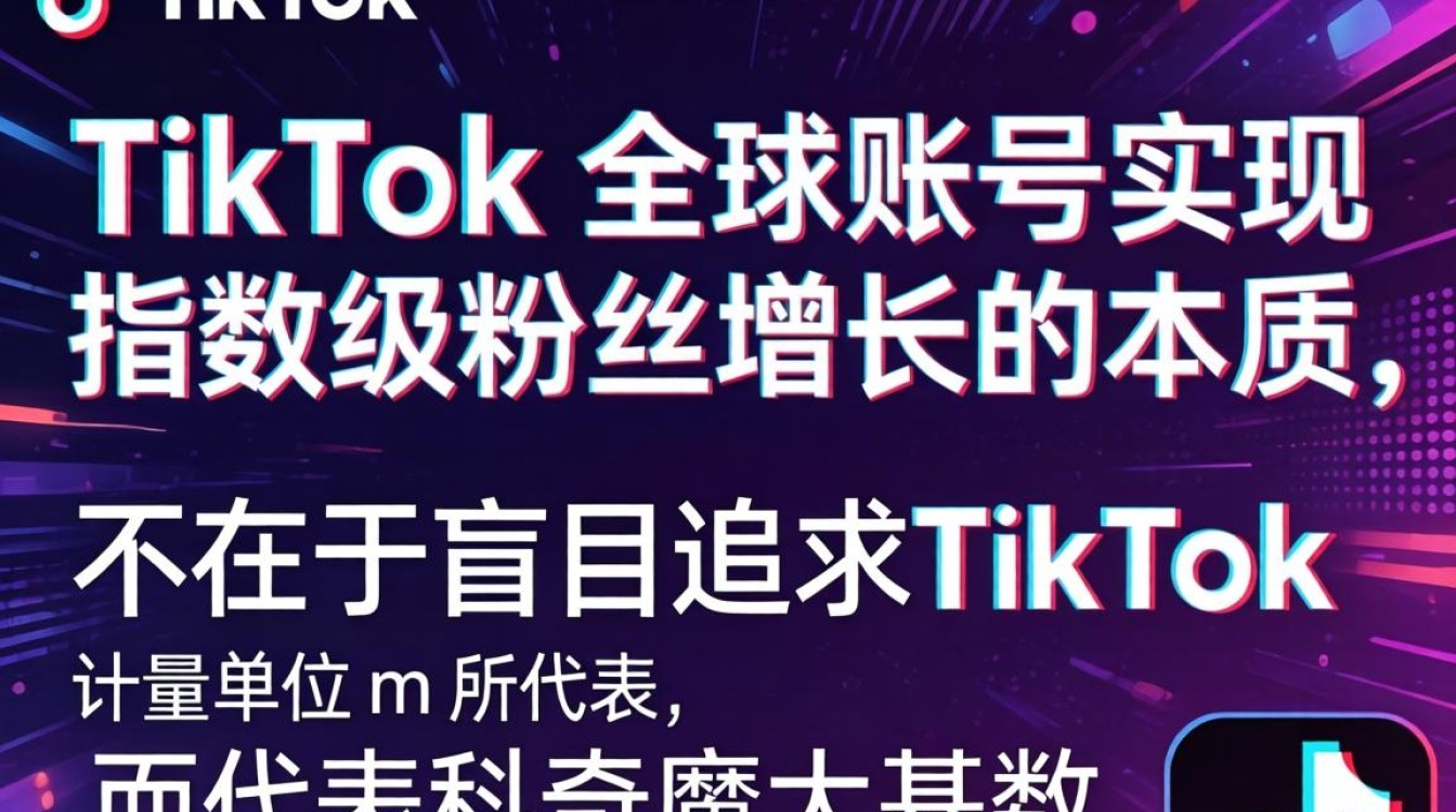 TikTok 计量单位 m 是什么