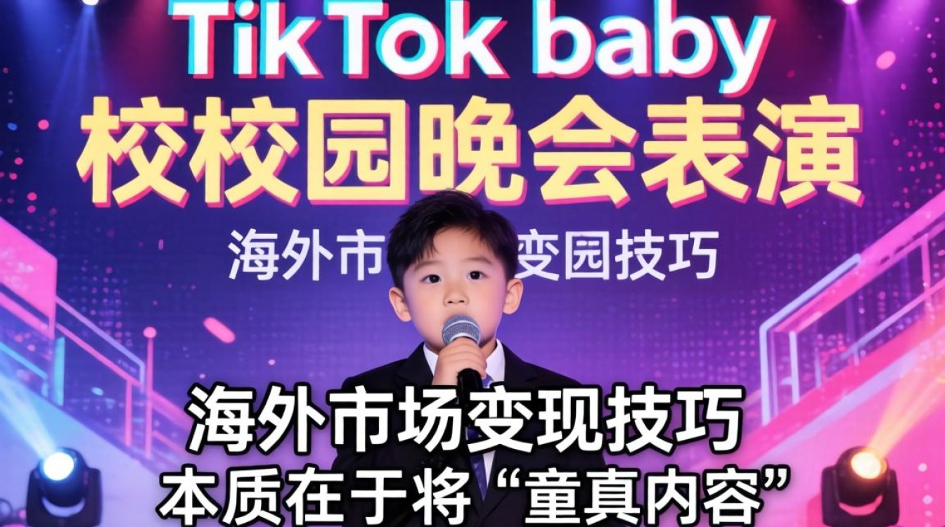 TikTok baby 校园晚会表演如何变现?海外流量变现技巧与实操攻略 TikTok baby 校园晚会表演如何变现