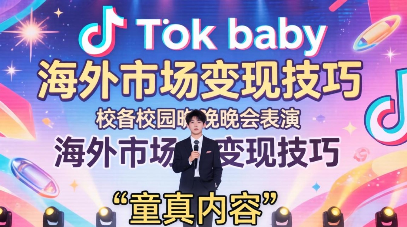 TikTok baby 校园晚会表演如何变现?海外流量变现技巧与实操攻略 TikTok baby 校园晚会表演如何变现