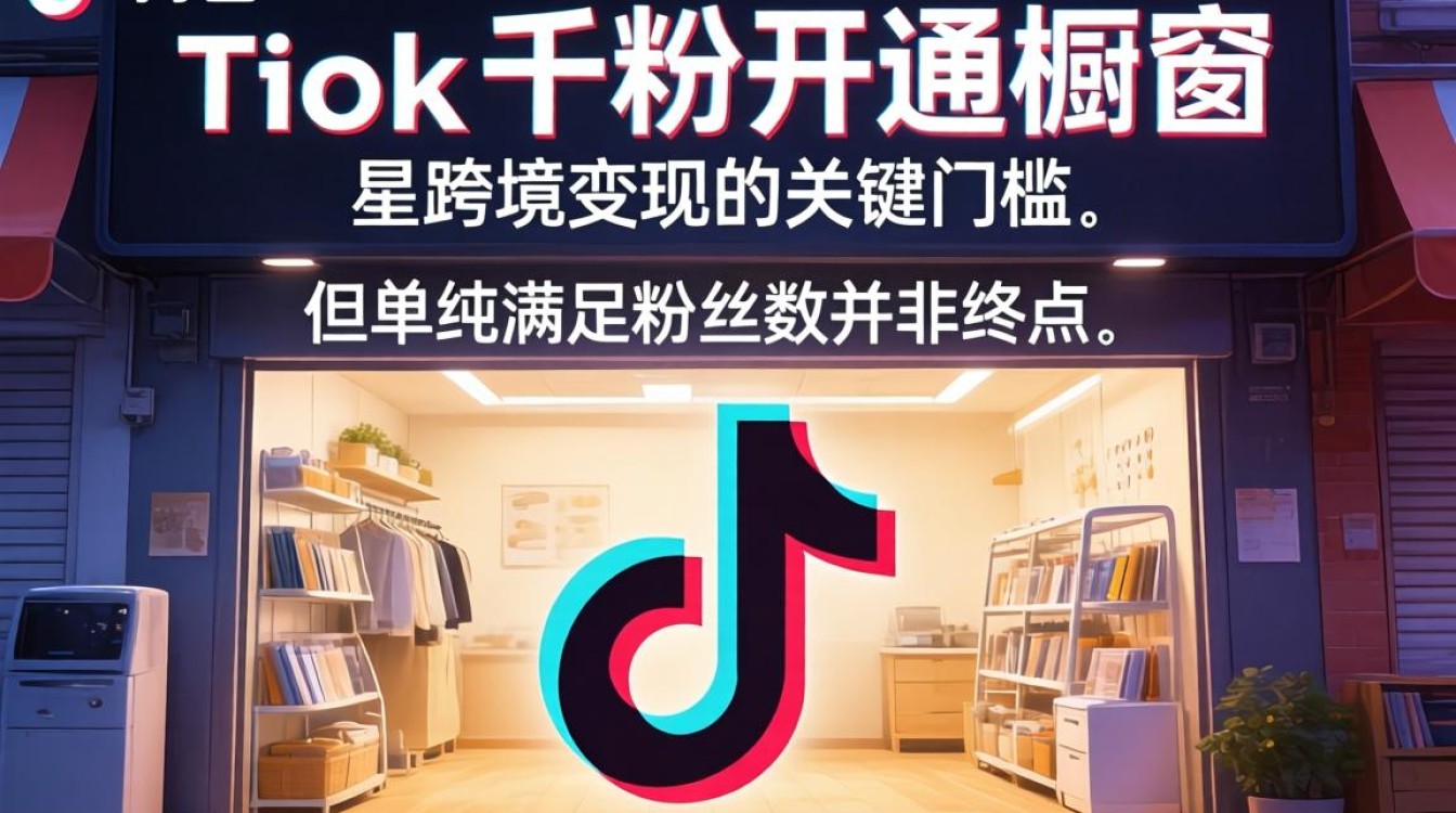 TikTok 千粉开通橱窗条件及出海内容创作技巧