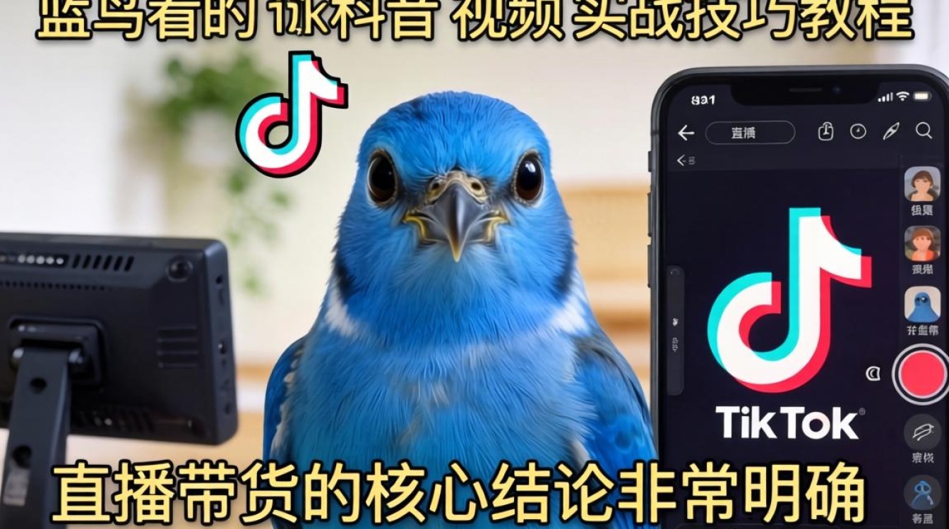 直播带货蓝鸟怎么看TikTok视频