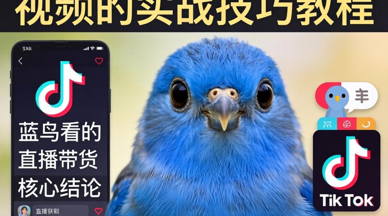 直播带货蓝鸟怎么看TikTok视频