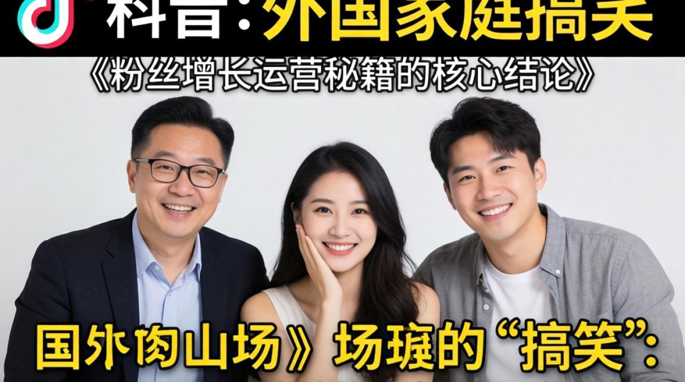 TikTok 外国家庭搞笑如何涨粉