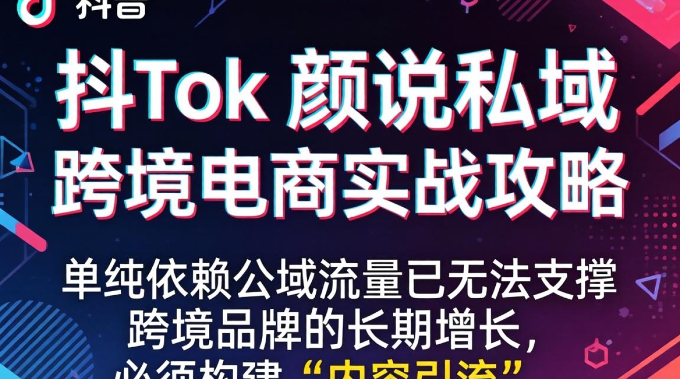 TikTok 颜说私域 跨境电商实战攻略怎么做