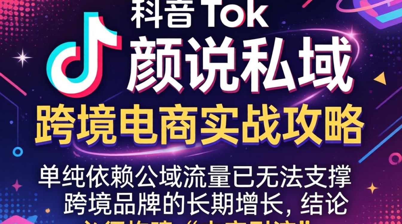 TikTok 颜说私域 跨境电商实战攻略怎么做
