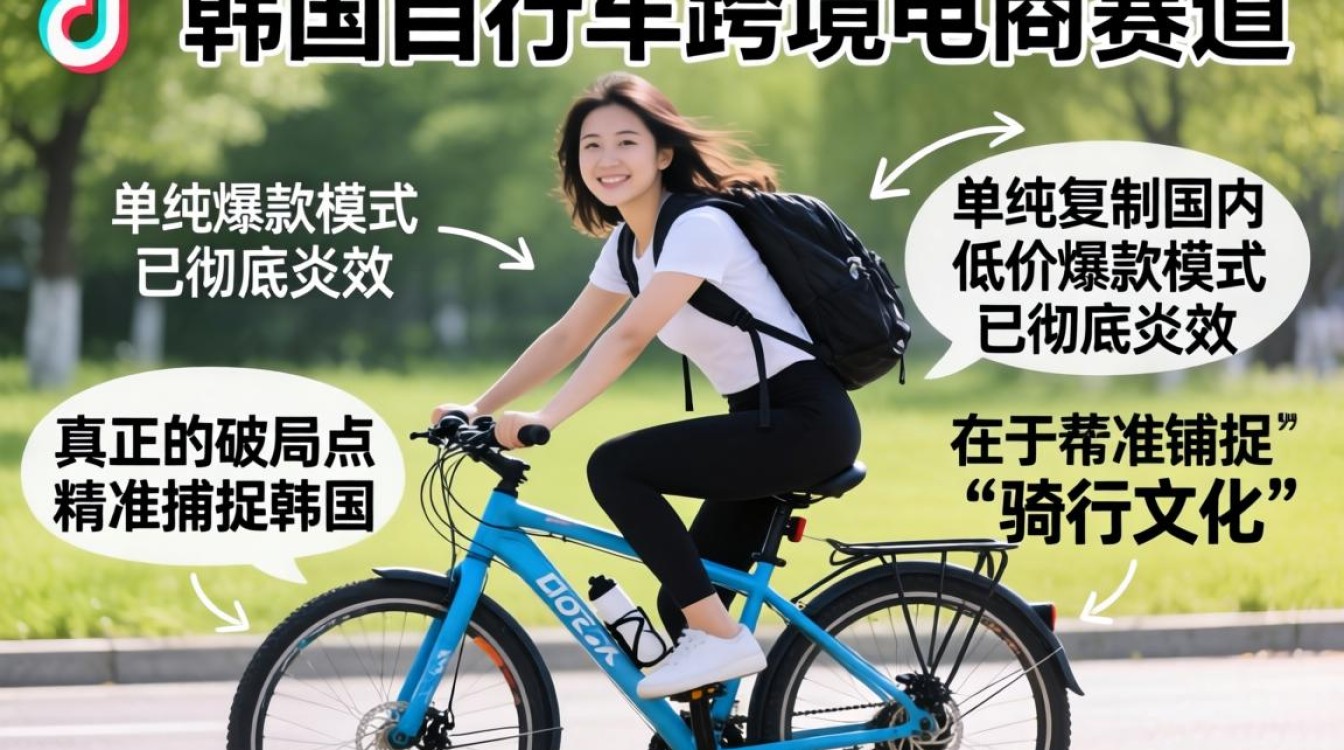 TikTok 韩国自行车跨境电商实战攻略